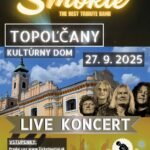 Kultúra Topoľčany: Nostalgická cesta časom – Vráťte sa do zlatej éry 70. a 80. rokov a nechajte sa uniesť nezabudnuteľnými melódiami.