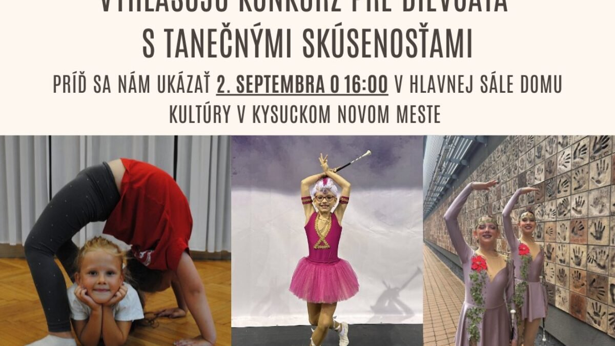 Mesto Kysucké Nové Mesto: STAŇ SA MAŽORETKOU
