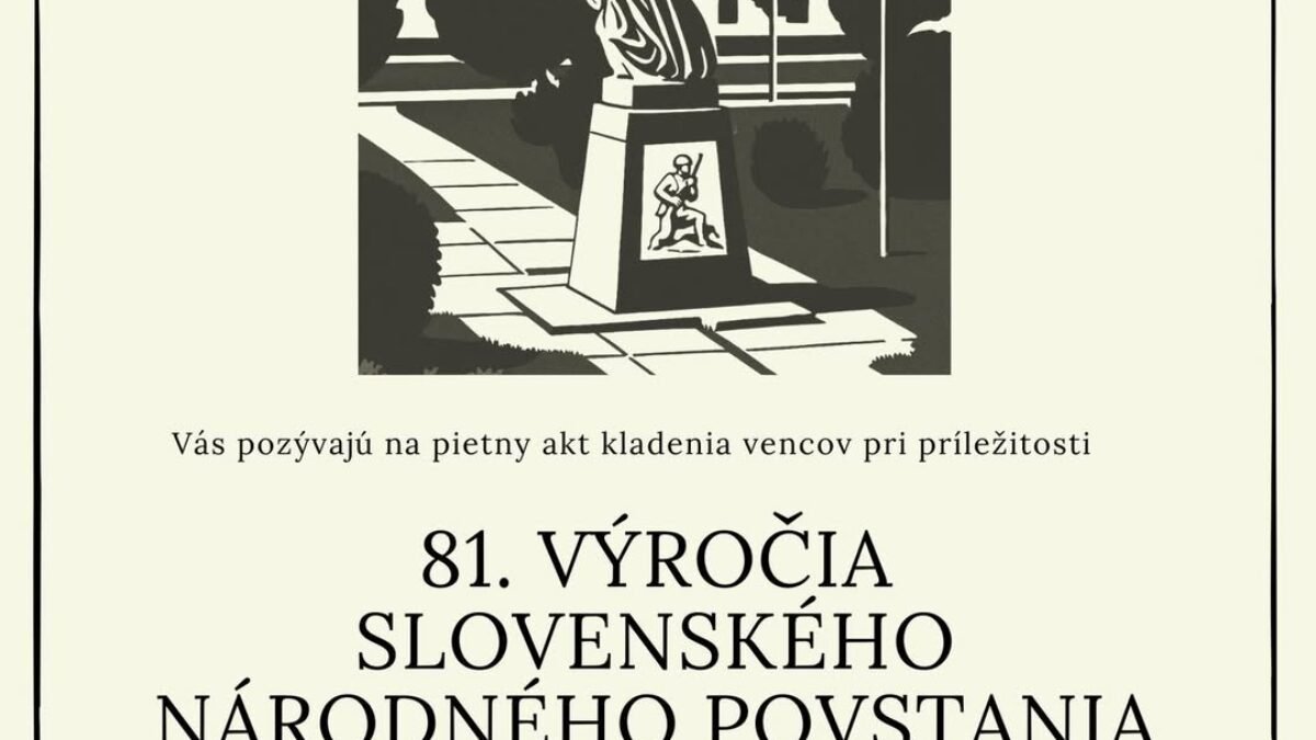 Mesto Piešťany: 81 rokov od Slovenského národného povstania