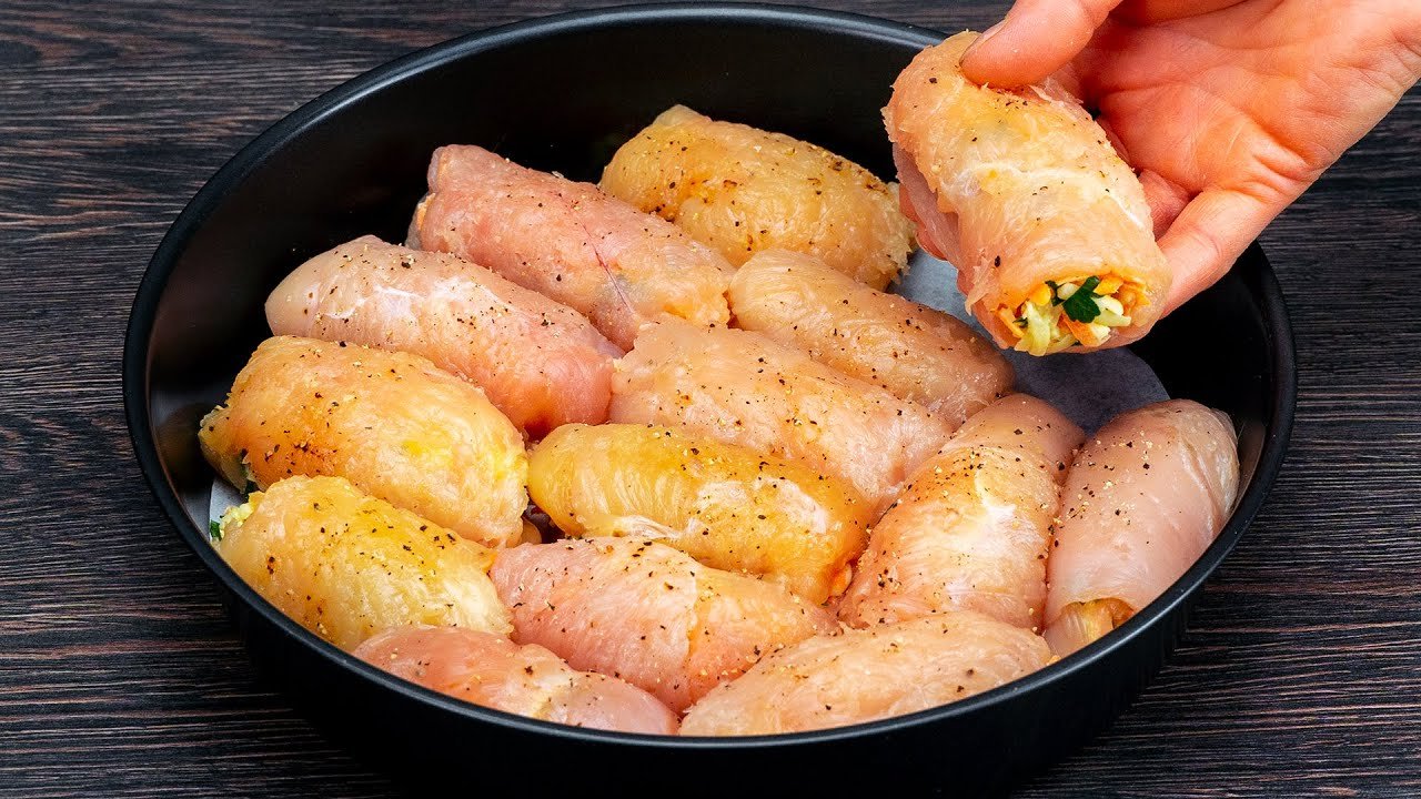 Našiel som perfektný recept na kuracie rolky! Ideálne pre slávnostný stôl
