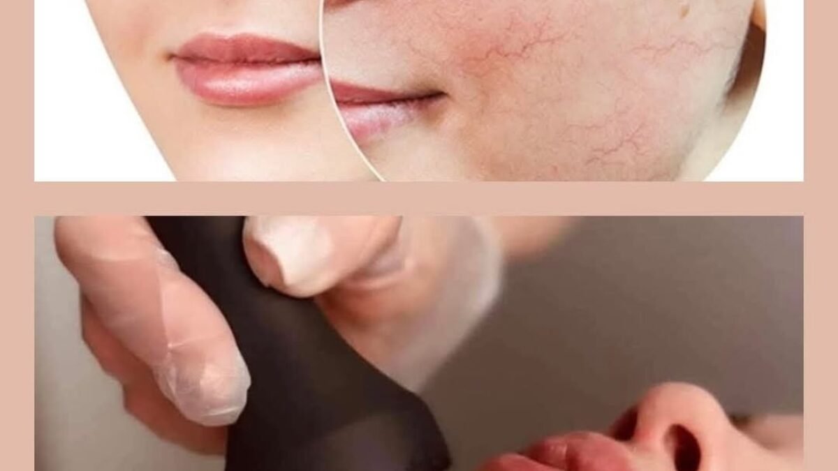 POPRASKANÉ KRVNÉ CIEVY – ROSACEA – „PAVÚČIE CIEVKY“