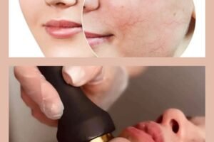 POPRASKANÉ KRVNÉ CIEVY – ROSACEA – „PAVÚČIE CIEVKY“