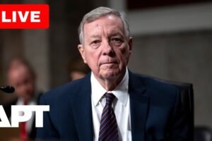 Senátor Dick Durbin a texaskí demokrati z Snemovne reprezentantov informujú o vp...