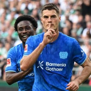 Stopercentný Frankfurt, Schickove dva góly nestačili: Leverkusen prehral