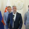 Tlačová konferencia predsedu vlády SR Roberta Fica, členov vlády SR a predstavit...