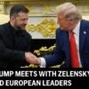 Trump a Zelenskyj rokujú s európskymi lídrami