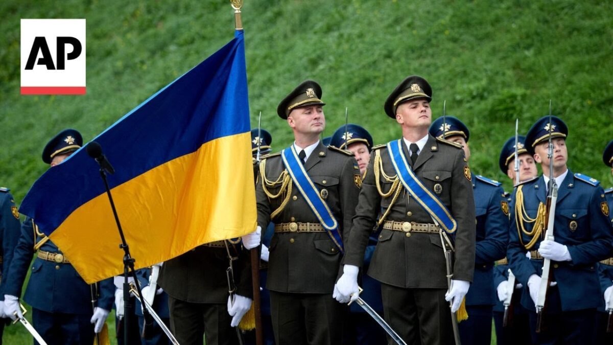 Zelenskyj sa zúčastňuje na ceremónii Dňa štátnej vlajky Ukrajiny