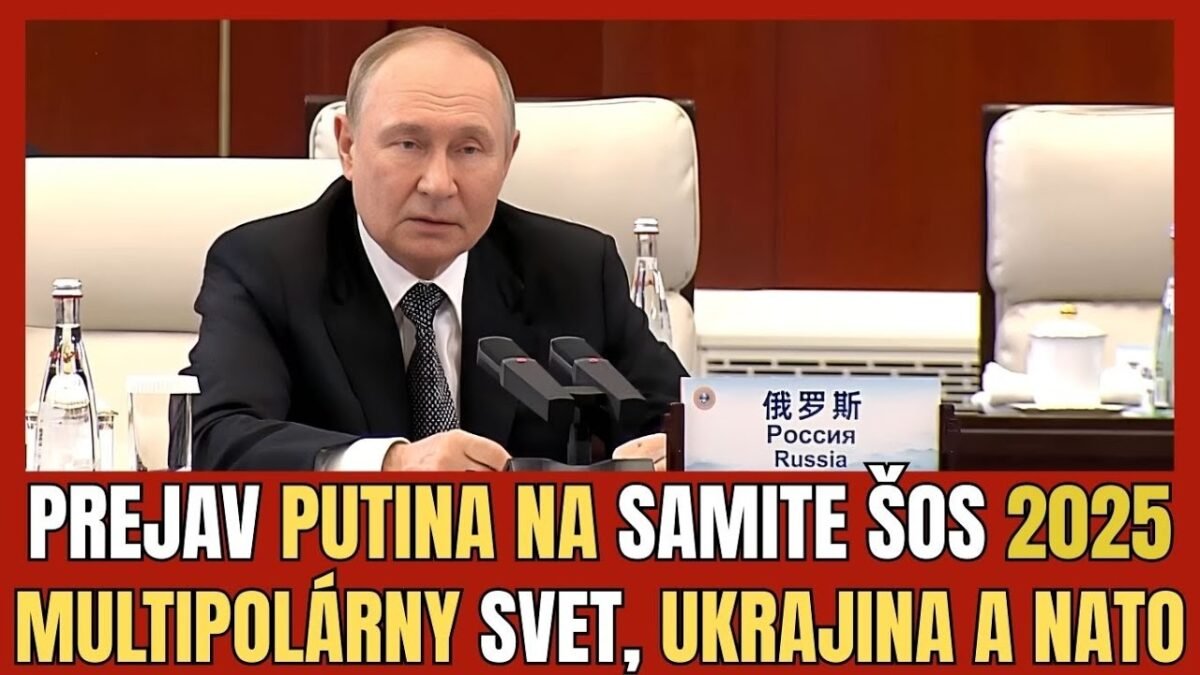 1756740024_maxresdefault.jpg Príhovor Vladimira Putina na samite ŠOS 2025. Multipolárny svet, Ukrajina a spolupráca| TVOTV