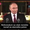 Štefan Harabin: Zelenský nie je prezident Ukrajiny. Neviem prečo Fico sa chce s ...