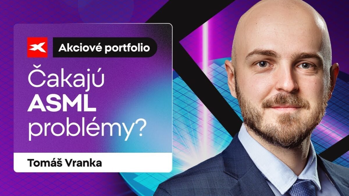 XTB: Akciové portfólio Tomáša Vranku (8.9.2025) – Prečo je ASML najlepšia európska firma?