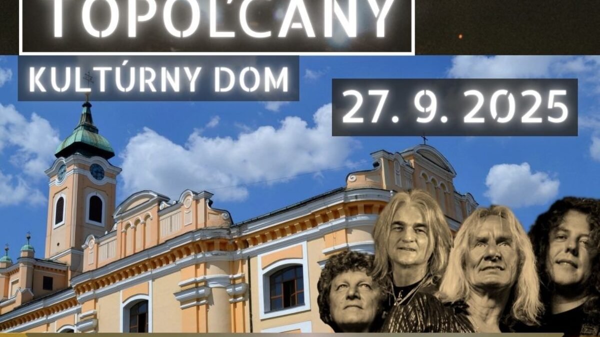 Kultúra Topoľčany: Nostalgická cesta časom – Vráťte sa do zlatej éry 70. a 80. rokov a nechajte sa uniesť nezabudnuteľnými melódiami.