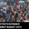 Protesty vo Francúzsku proti rozpočtovým škrtom Protesty vo Francúzsku proti rozpočtovým škrtom