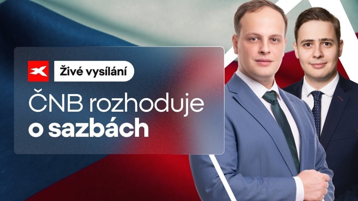 XTB: Živý komentář XTB: ČNB rozhoduje o sazbách