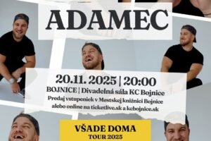 Kultúrne centrum Bojnice: Lukáš Adamec /official/ vás pozýva na turné!