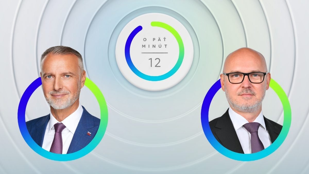 Hosťami relácie O 5 minút 12 sú Richard Raši a Branislav Gröhling.