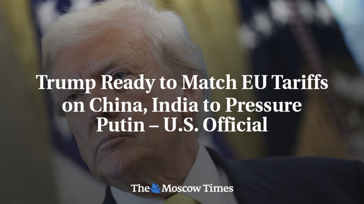 Trump pripravený dorovnať clá EÚ na Čínu, India vyvinie tlak na Putina – americký predstaviteľ