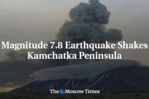 Zemetrasenie s magnitúdou 7,8 zasiahlo Kamčatský polostrov