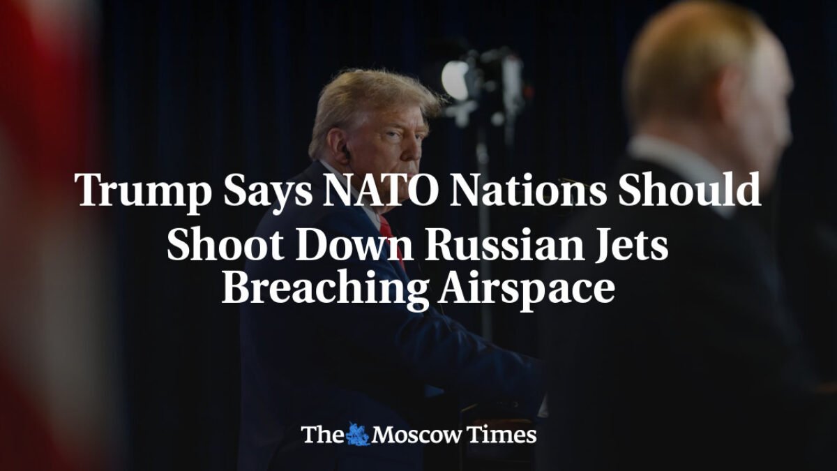Trump tvrdí, že členské štáty NATO by mali zostreľovať ruské lietadlá narúšajúce vzdušný priestor