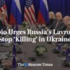 Rubio nalieha na ruského Lavrova, aby zastavil „zabíjanie“ na Ukraji...