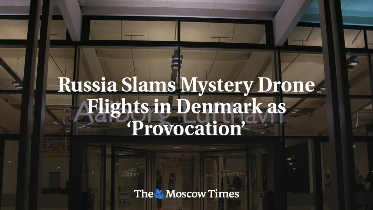 Rusko odsudzuje záhadné lety dronov v Dánsku ako „provokáciu“