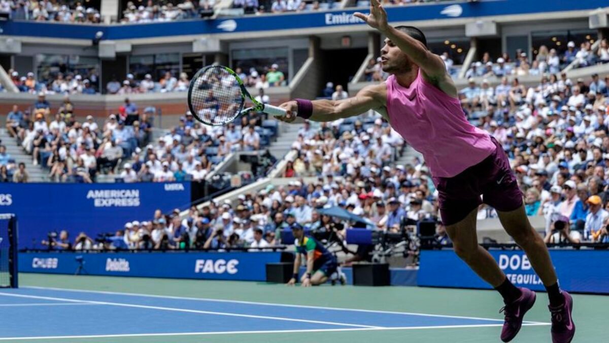 Alcaraz sfúkol Lehečku a je v semifinále US Open