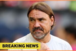 Tréner Leedsu United Daniel Farke skritizoval Noaha Okafora.