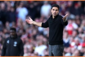 Očakáva sa, že šéf Arsenalu Mikel Arteta zareaguje búrlivo/vášnivo.