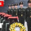 Čína privítala dvanástu skupinu hrdinov Kórejskej vojny, ktorí sa vrátili domov.