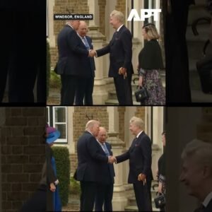 Kráľ Karol a kráľovná Kamila oficiálne privítali Donalda a Melaniu Trumpovcov v ...