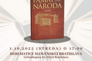 Matica slovenská: Už zajtra. Srdečne pozývame aj do Bratislavy.