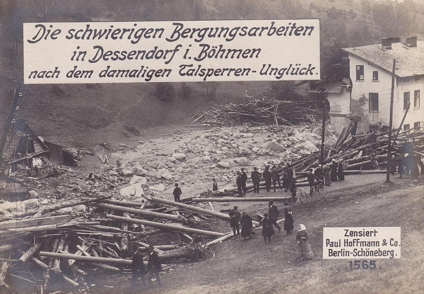 Na stromech visela těla obětí. Tragédie přehrady na Bílé Desné rezonuje i po letech