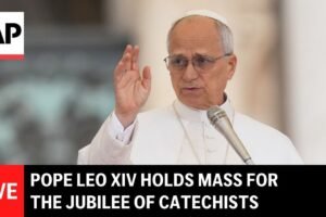 Pápež Lev XIV. slávi omšu pre Júlileum katechétov vo Vatikáne