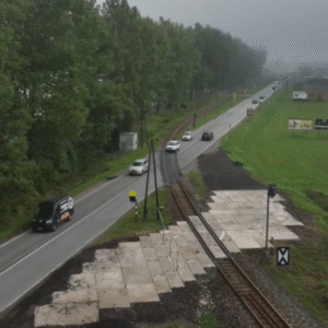 Železničné priecestie vo Veľkej Lomnici pod Tatrami trápi cyklistov.