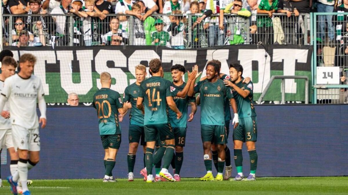 St. Pauli pokračuje v skvelom štarte, Borussia schytala debakel od Werderu