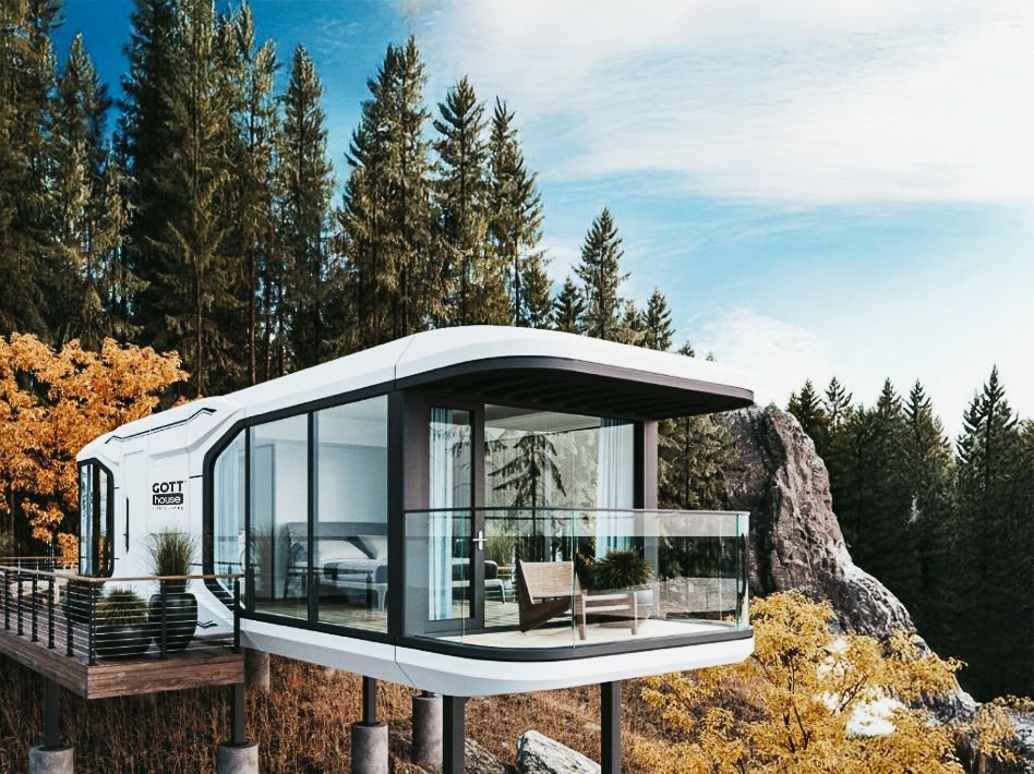 Takto vypadá budoucnost mobilních domů. Nahradí "domy na kolech" drahé byty?