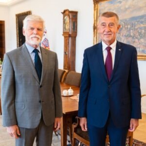 Český prezident sa stretol s Andrejom Babišom.