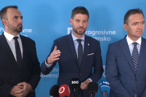 Progresívne Slovensko predstavilo svoj plán konsolidácie financií s názvom &#822...