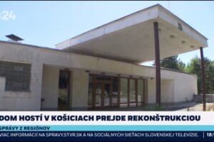 ČERPÁME PLÁN OBNOVY – REKONŠTRUUJEME DOM HOSTÍ V KOŠICIACH