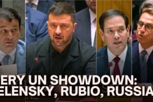 Konfrontácia v Bezpečnostnej rade OSN: Zelenskyj, USA, Rusko, Čína obchodujú s m...
