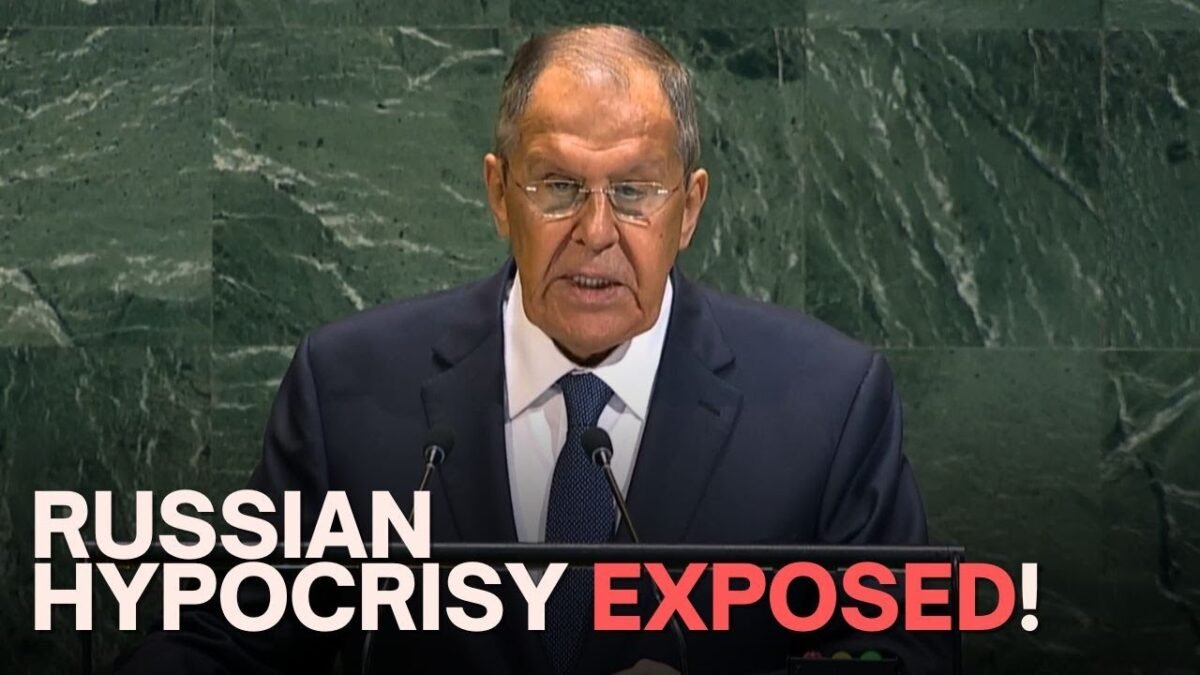 Cynické! Lavrov plače za Gazu, zatiaľ čo Rusko bombarduje Ukrajinu.