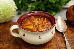 Kapustová polievka – liek pre žalúdok.