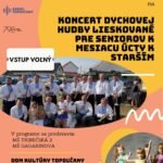 Kultúra Topoľčany: Mesto Topoľčany v zastúpení primátorkou Alexandrou Gieciovou pozýva seniorov na koncert Dychovej hudby Lieskované.