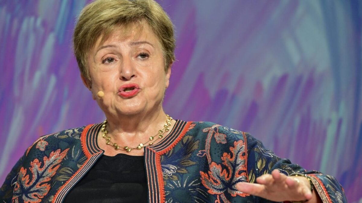 Šéfka MMF Kristalina Georgieva odmieta dopad Trumpovej obchodnej vojny: „Obchod je ako voda, ak mu postavíte prekážku, obíde ju“.