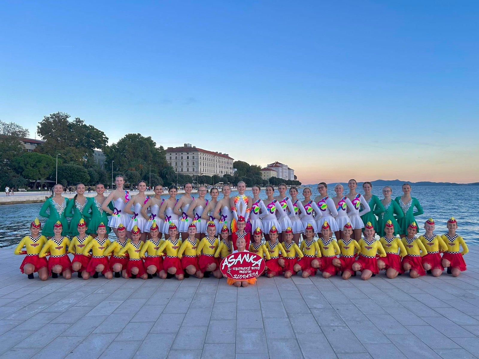 Mesto Kysucké Nové Mesto: Mažoretkový súbor Asanka reprezentoval Kysucké Nové Mesto na majstrovstvách sveta v Zadare
