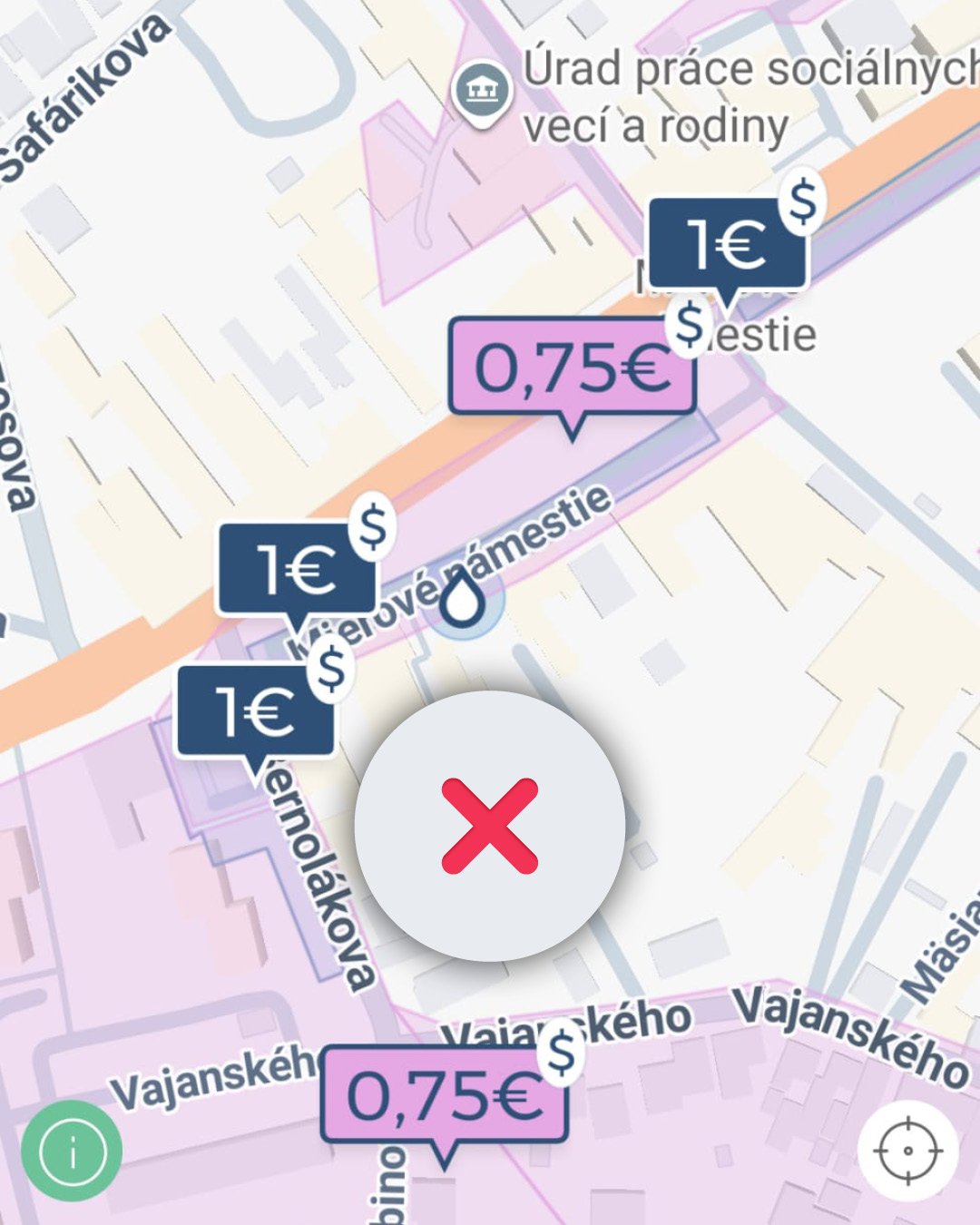 Mesto Senec: AKTUALIZÁCIA APLIKÁCIE ParkDots