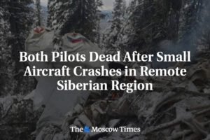 Obaja piloti mŕtvi po páde malého lietadla v odľahlej sibírskej oblasti