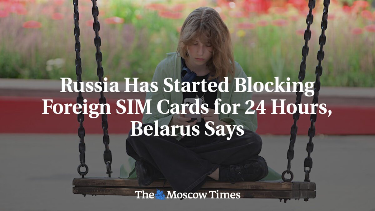 Rusko začalo blokovať zahraničné SIM karty na 24 hodín, tvrdí Bielorusko