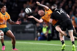<p><strong>Ako sledovať Austráliu vs. Nový Zéland: Rugby Championship 2025 zadar...