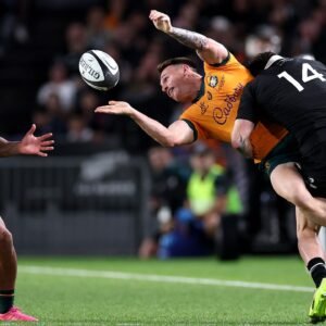 <p><strong>Ako sledovať Austráliu vs. Nový Zéland: Rugby Championship 2025 zadar...