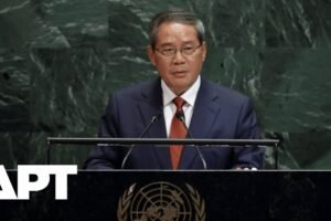 Čínsky premiér Li Qiang varuje OSN pred vážnymi výzvami pre globálny poriadok po...